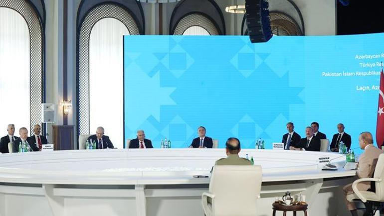 Azerbaycanda üçlü zirve... Cumhurbaşkanı Erdoğan: Kalıcı barış için katkıya hazırız