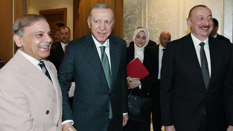 Azerbaycanda üçlü zirve... Cumhurbaşkanı Erdoğan: Kalıcı barış için katkıya hazırız