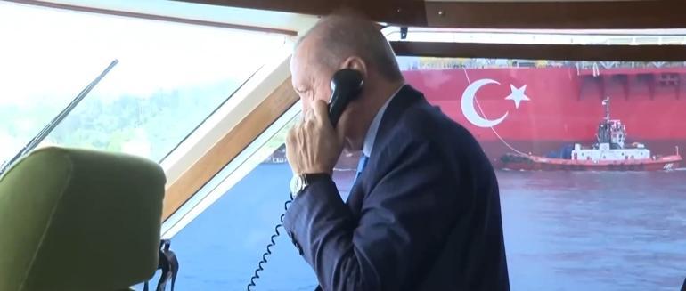 Osman Gazi İstanbul Boğazından geçiyor