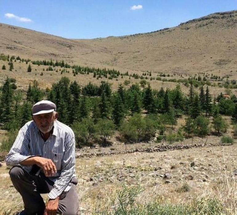 Film gibi hayatının arkasında acıklı bir hikaye vardı... Rahim Dede, elleriyle kurduğu ormana defnedildi