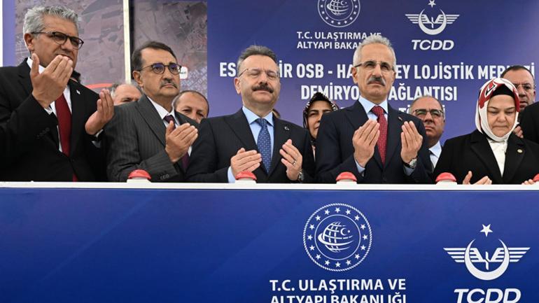 Lojistikte dev adım Bakan Uraloğlu temelini attı