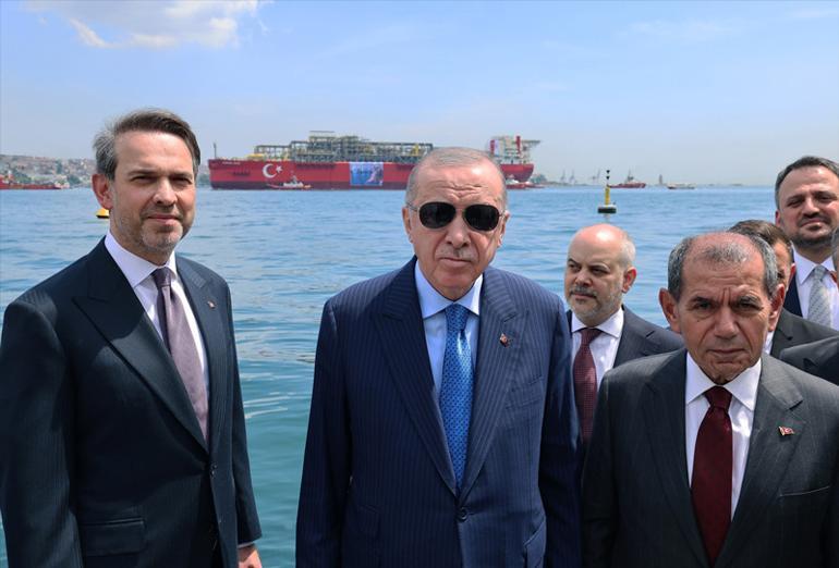 Türkiyenin ilk yüzer doğal gaz üretim platformu Osman Gazi Filyos Limanında