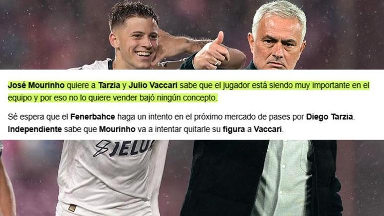 Mourinho Fenerbahçe’ye transfer yapıyor İlk görüşme gerçekleşti