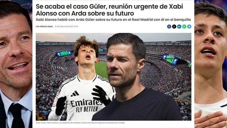 Arda Güler ve Xabi Alonso görüşme odasına Real Madriddeki yeni projesini açıklayacak