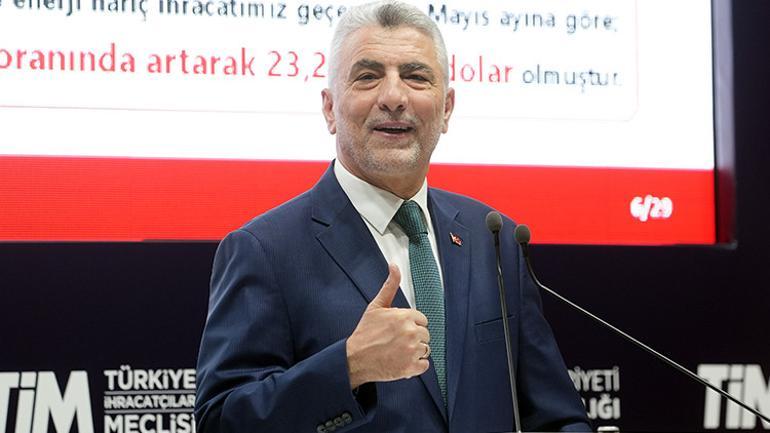Bakan Bolat açıkladı: İhracatta mayıs ayı rekoru kırıldı