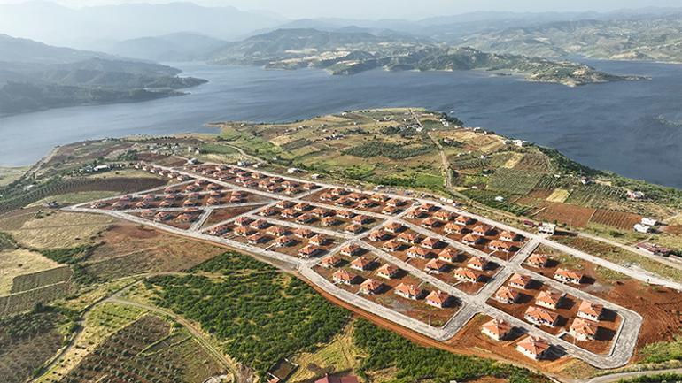 Kahramanmaraşın göl manzaralı evleri tamamlandı