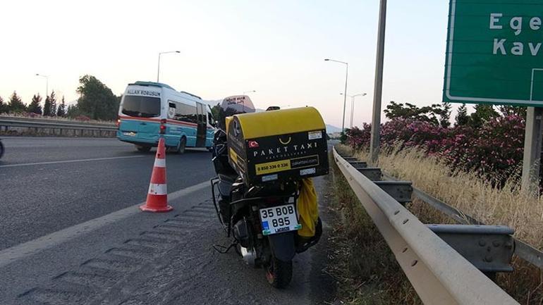 Bariyerlere çarpan genç motosiklet sürücüsü hayatını kaybetti