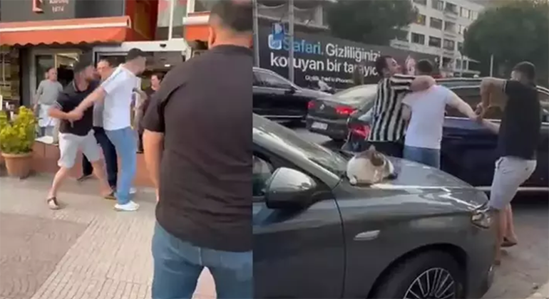 Kadıköyde kadına bıçaklı tehdit Boğazını keserim diyen sürücü yakalandı