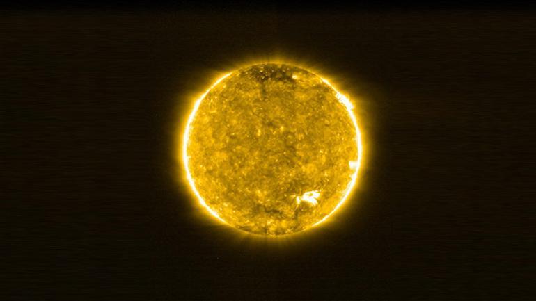 İşte Güneş’in güney kutbuna ait ilk görüntüleri