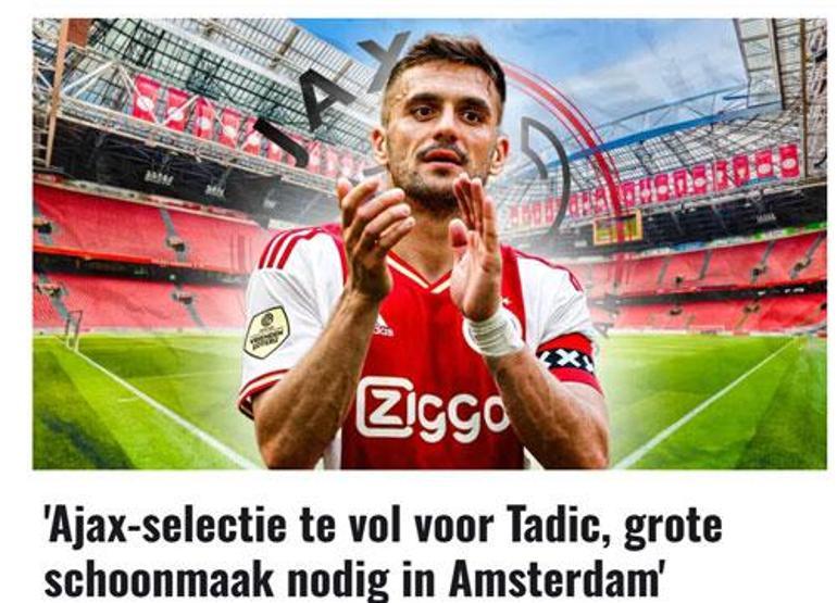 Fenerbahçe’den ayrılan Tadic’e Ajax şoku Transfer gerçeğini açıkladı