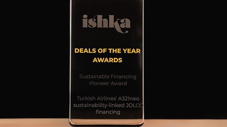 THY’ye ‘Sürdürülebilir Finansman Öncülük ödülü