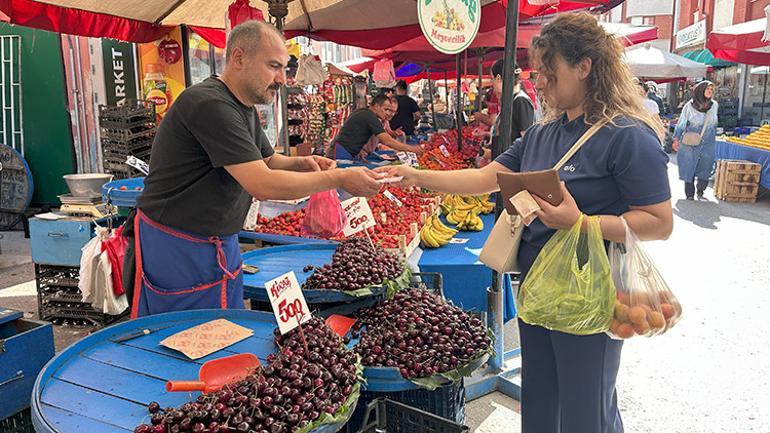 Zirai don vurdu, kirazın kilosu 500 TLden satılmaya başlandı