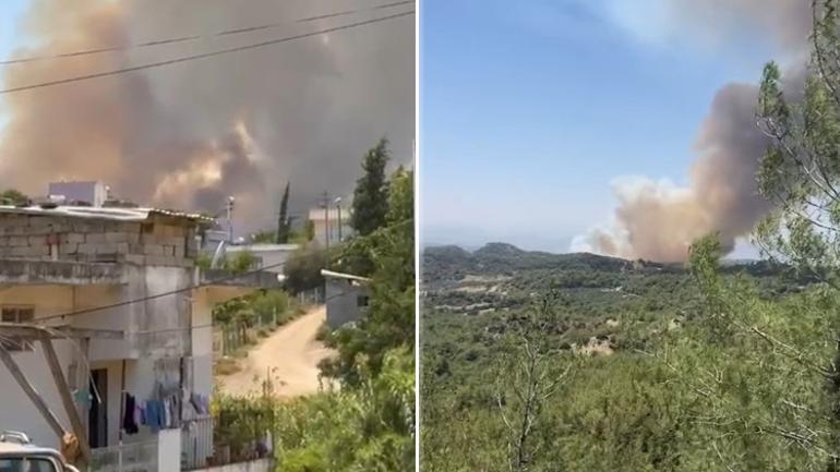Adanada orman yangını Yangın söndürme uçağı düştü, 2 pilot yaralandı