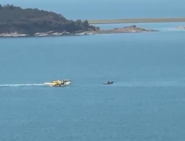 Adanada orman yangını Yangın söndürme uçağı düştü, 2 pilot yaralandı