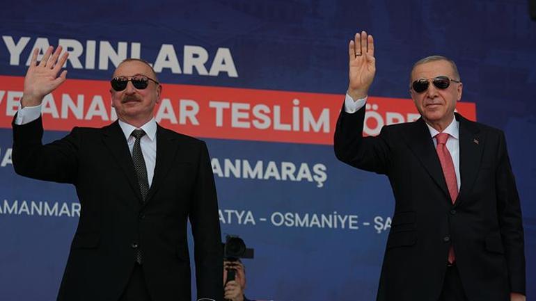 Cumhurbaşkanı Erdoğan: Asrın felaketinde yardıma ilk koşanlardan biri can Azerbaycandı