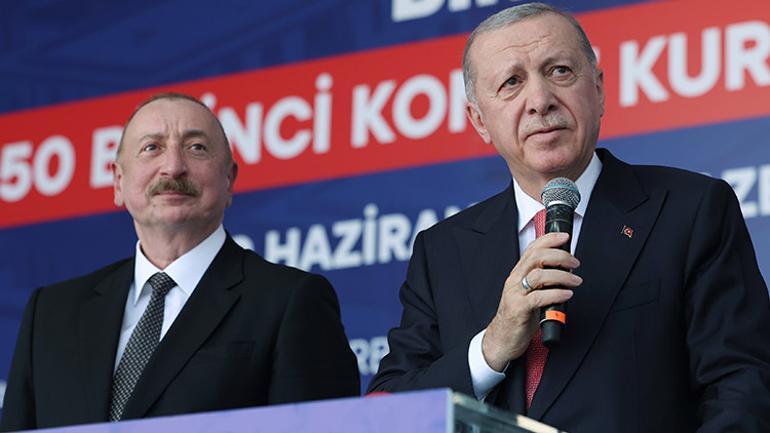Cumhurbaşkanı Erdoğan: Asrın felaketinde yardıma ilk koşanlardan biri can Azerbaycandı