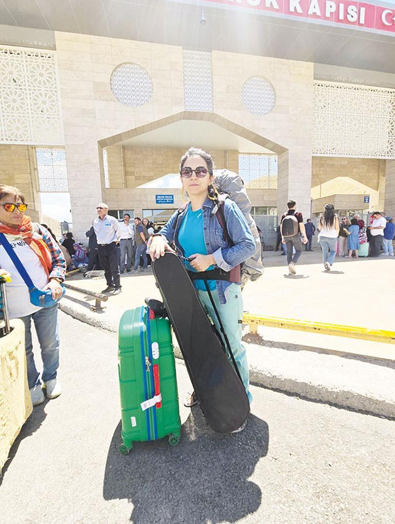 Hürriyet İran sınırında... Sınırda en hareketli gün