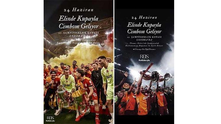 Galatasaray’ın şampiyonluk kupası Londra’ya geliyor: 25. Şampiyonluk tekne partisiyle kutlanacak