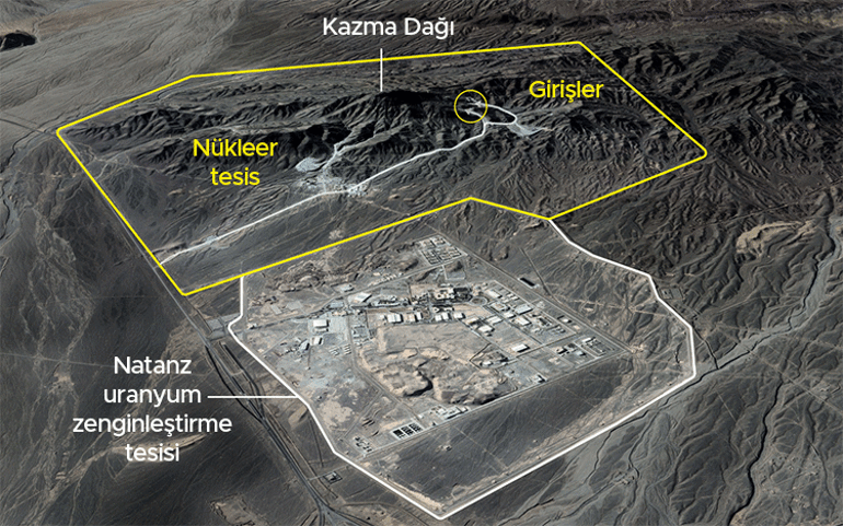 ABDnin sığınak delici bombalarıyla bile vurulması imkânsız: İranın nükleer kalesi Kazma Dağı