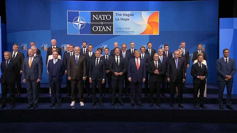 NATO Liderler Zirvesi... Cumhurbaşkanı Erdoğan ve ABD Başkanı Trump ayaküstü görüştü
