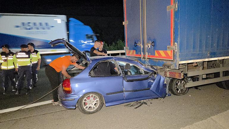 Bursada korkunç kaza: 1 ölü, 1 ağır yaralı
