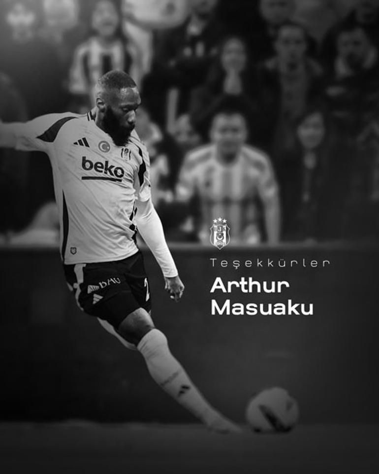 Beşiktaş Masuakunun ayrılığını resmen açıkladı