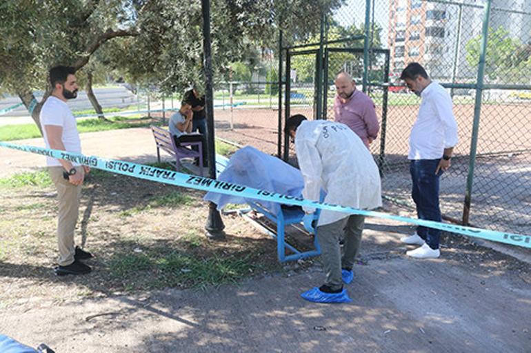 Antalyada esrarengiz olay Bankta oturan adamın hazin sonu