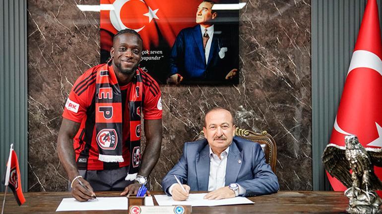 Gaziantep FK savunmasını Myenty Abena ile güçlendirdi