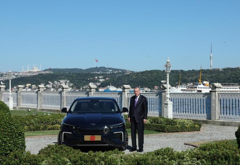 Cumhurbaşkanı Erdoğan, Toggun yeni modelini test etti