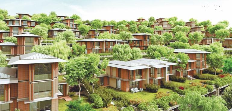 65 milyonluk villa aldı