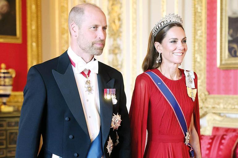 Kate kraliyet töreninde