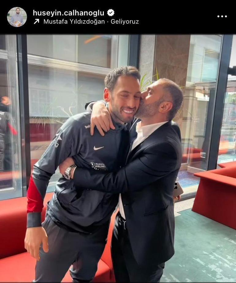 Hakan Çalhanoğlunun babasından dikkat çeken paylaşım