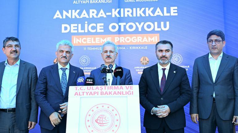 Bakan Uraloğlu açıkladı 80 dakikalık yol 43 dakikaya düşecek