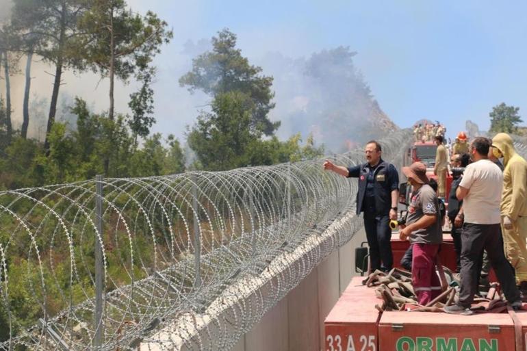 Hatay Yayladağındaki yangınlara müdahale sürüyor: 734 personel, 7 uçak, 14 helikopter, 215 araç