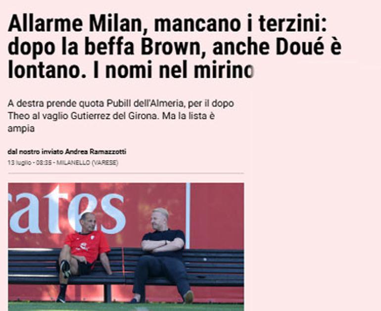Fenerbahçe, Milan’ın elinden Archie Brown transferini nasıl kaptı Mourinho ve Ali Koç görüşmesini yazdılar