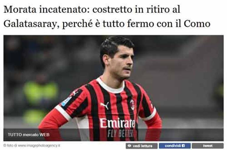 Galatasaraylı Morata’ya transfer şoku Osimhen engeli karşısına çıktı