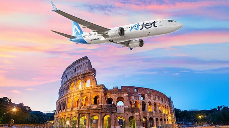 AJet’ten 9 Euroya yurt dışı bilet kampanyası