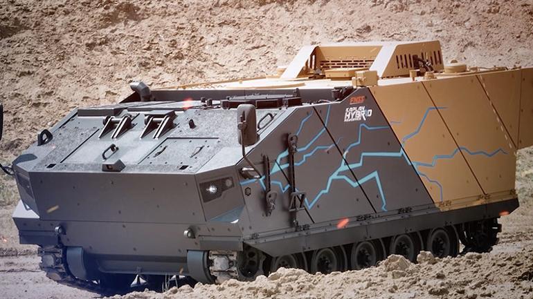 Askeri araçların yarışına KAPLAN HİBRİT damga vurdu