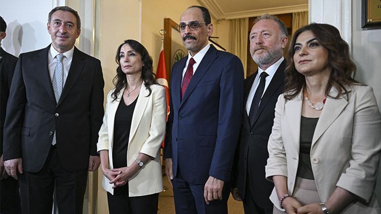 MİT Başkanı Kalından siyasi partilere Terörsüz Türkiye ziyareti