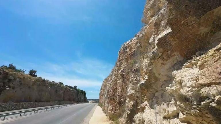 Sarp yamaçlara çelik zırh 794 futbol sahası büyüklüğünde