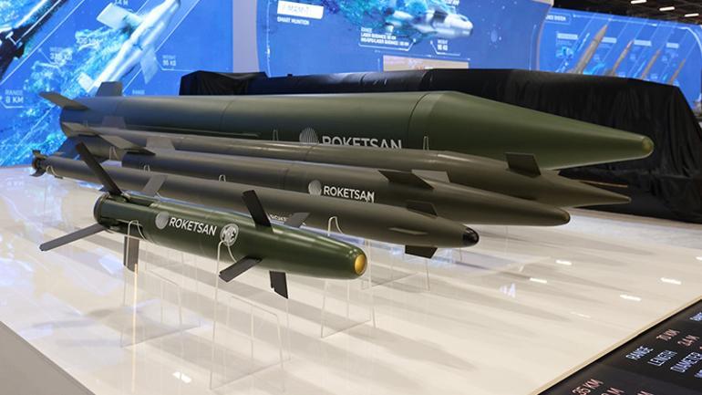 Roketsanın 6 yeni ürünü ilk kez görücüye çıktı