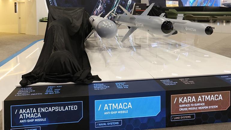 Roketsanın 6 yeni ürünü ilk kez görücüye çıktı