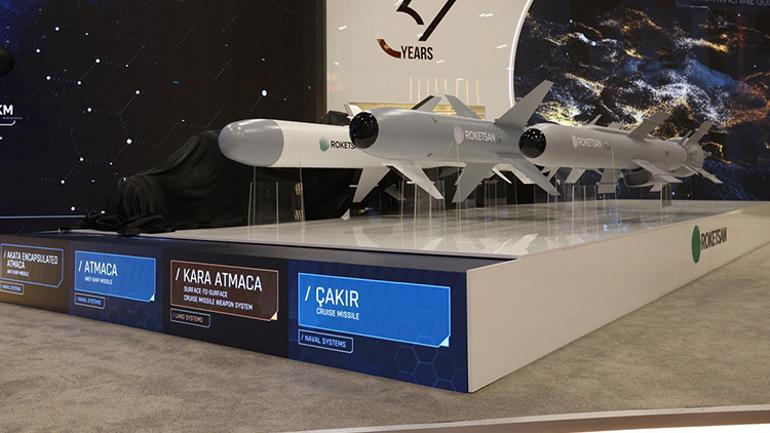 Roketsanın 6 yeni ürünü ilk kez görücüye çıktı