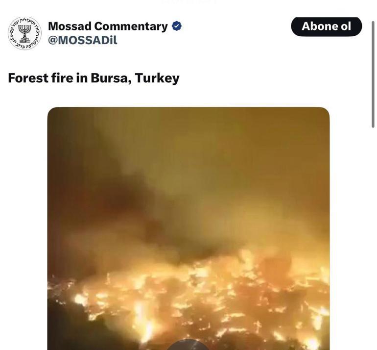 Bursa kundakçısı FETÖ’cü üzerinden verilen mesaj