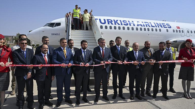 THYnin Halep uçuşları yeniden başladı