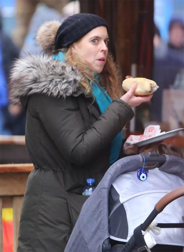 'Koskoca kraliyet ailesiyiz' demediler... Biricik kızlarına nazar değmesin diye önlem bile almışlar!