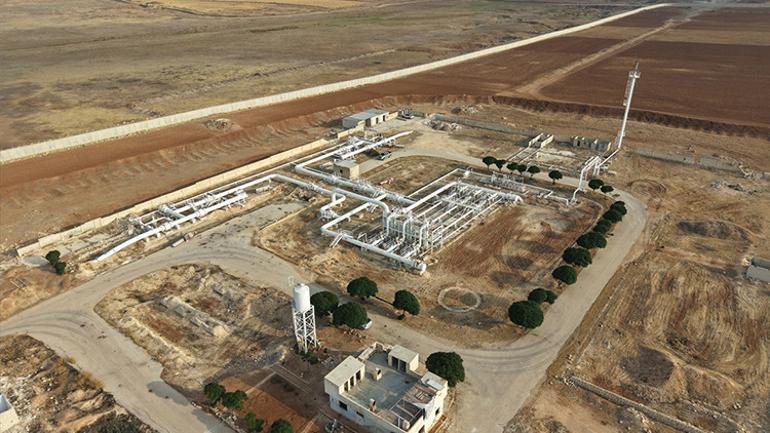 Türkiye-Suriye doğalgaz hattı hizmete girdi