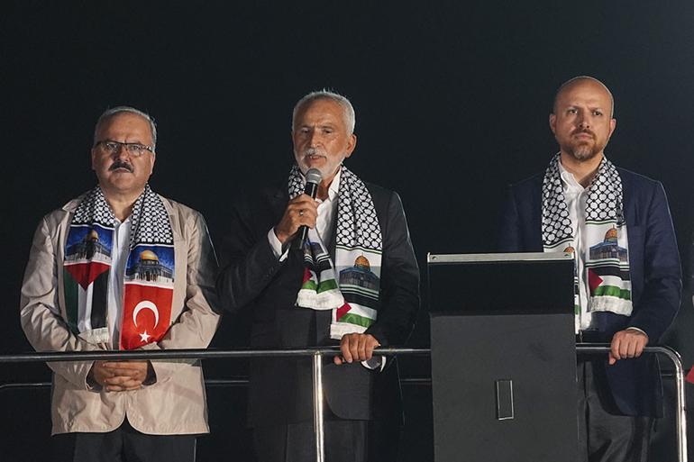 Son dakika... Beyazıttan Ayasofyaya Gazze yürüyüşü