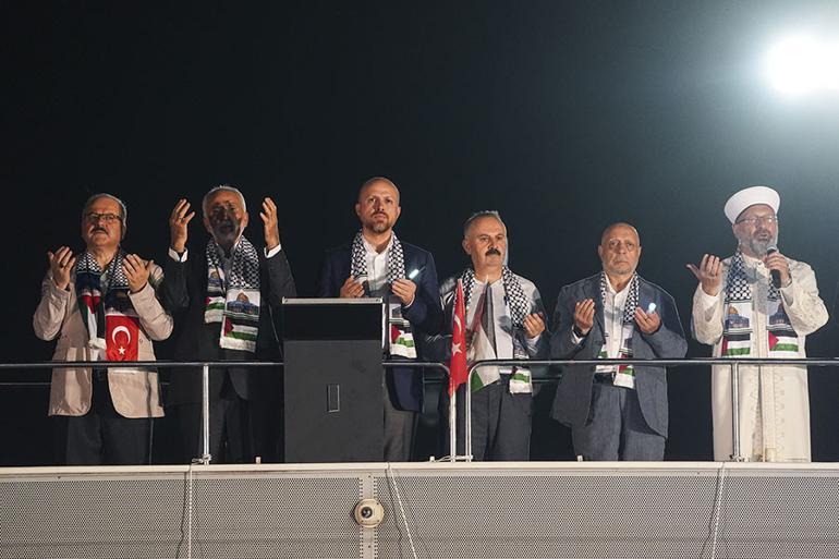 Son dakika... Beyazıttan Ayasofyaya Gazze yürüyüşü