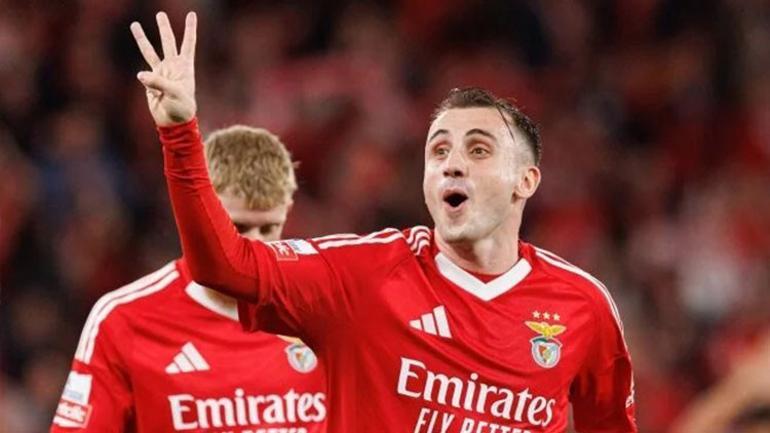 Kerem Aktürkoğlunun Fenerbahçeye transferi Galatasaraya bağlı Benfica resmen istiyor